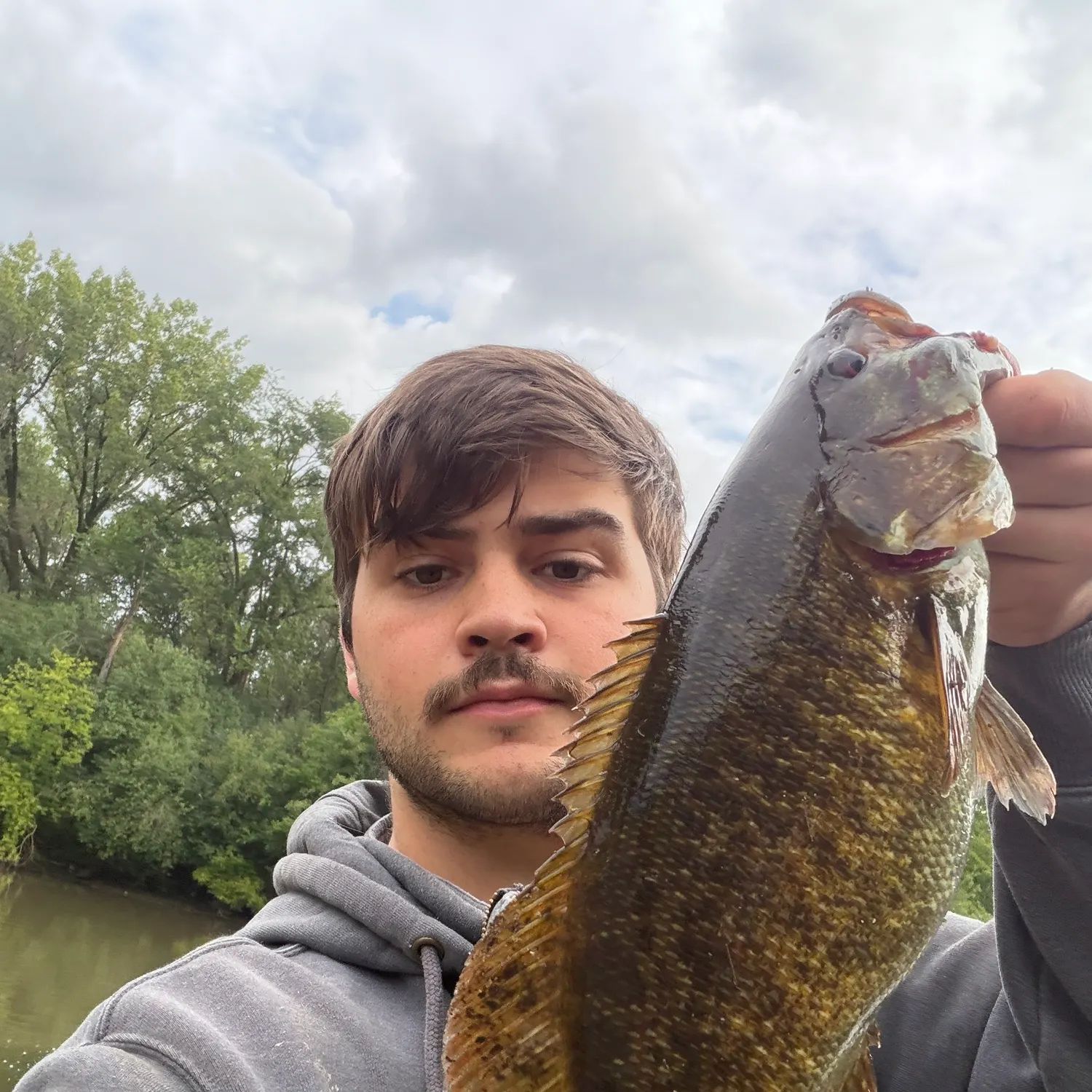 Smallmouth bass caught on Fishbrain