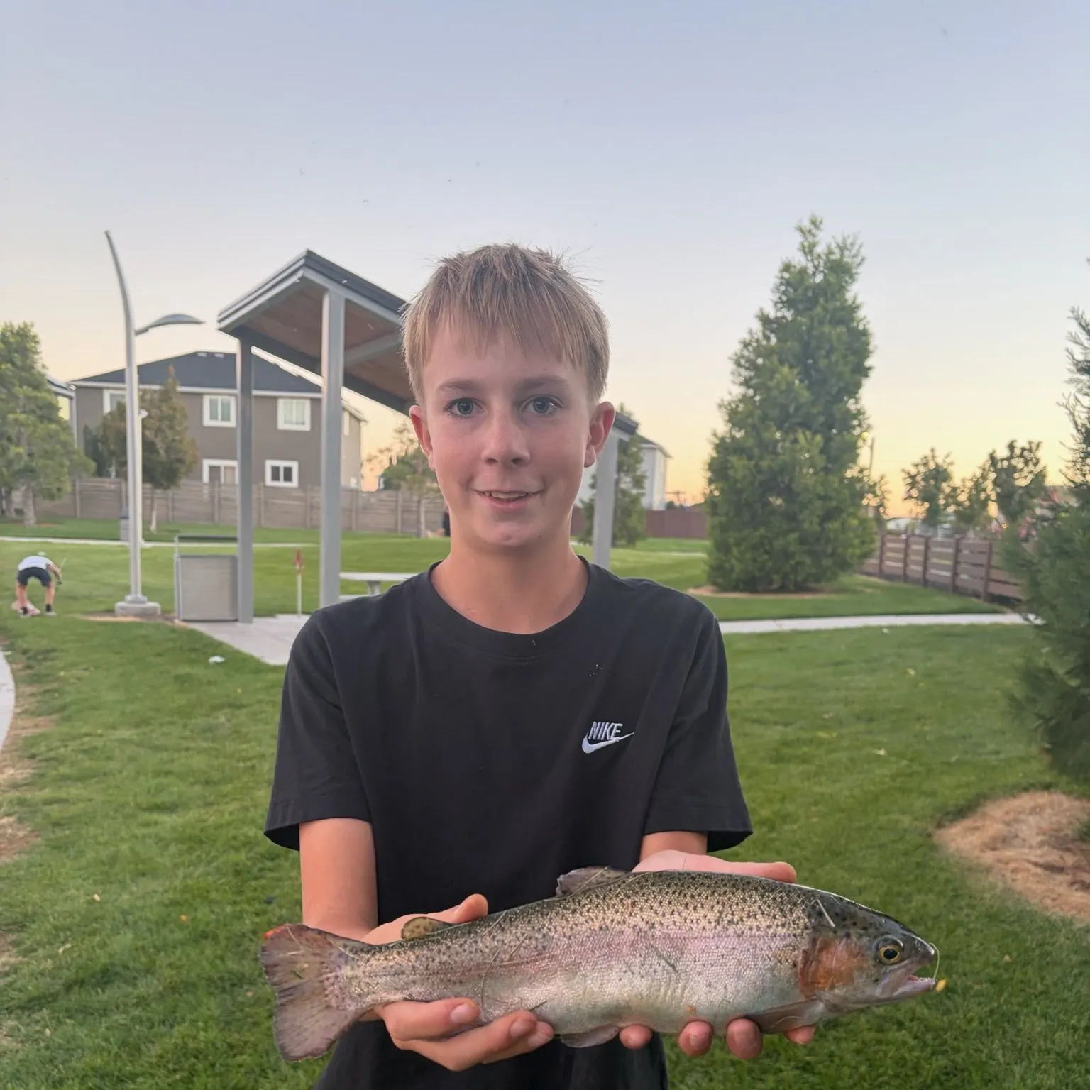 Rainbow trout caught on Fishbrain