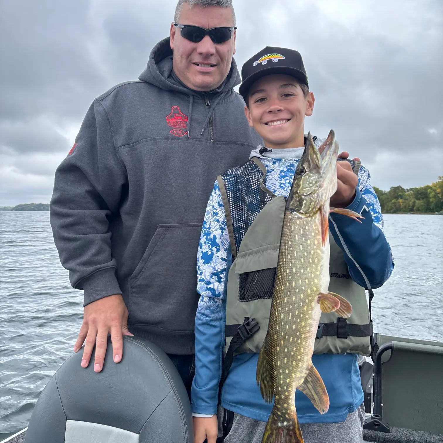 Northern pike caught on Fishbrain
