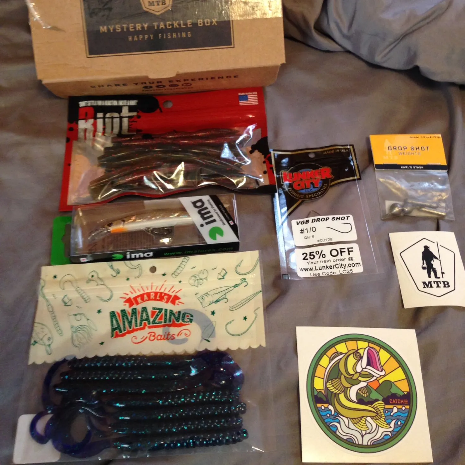 recently logged catches