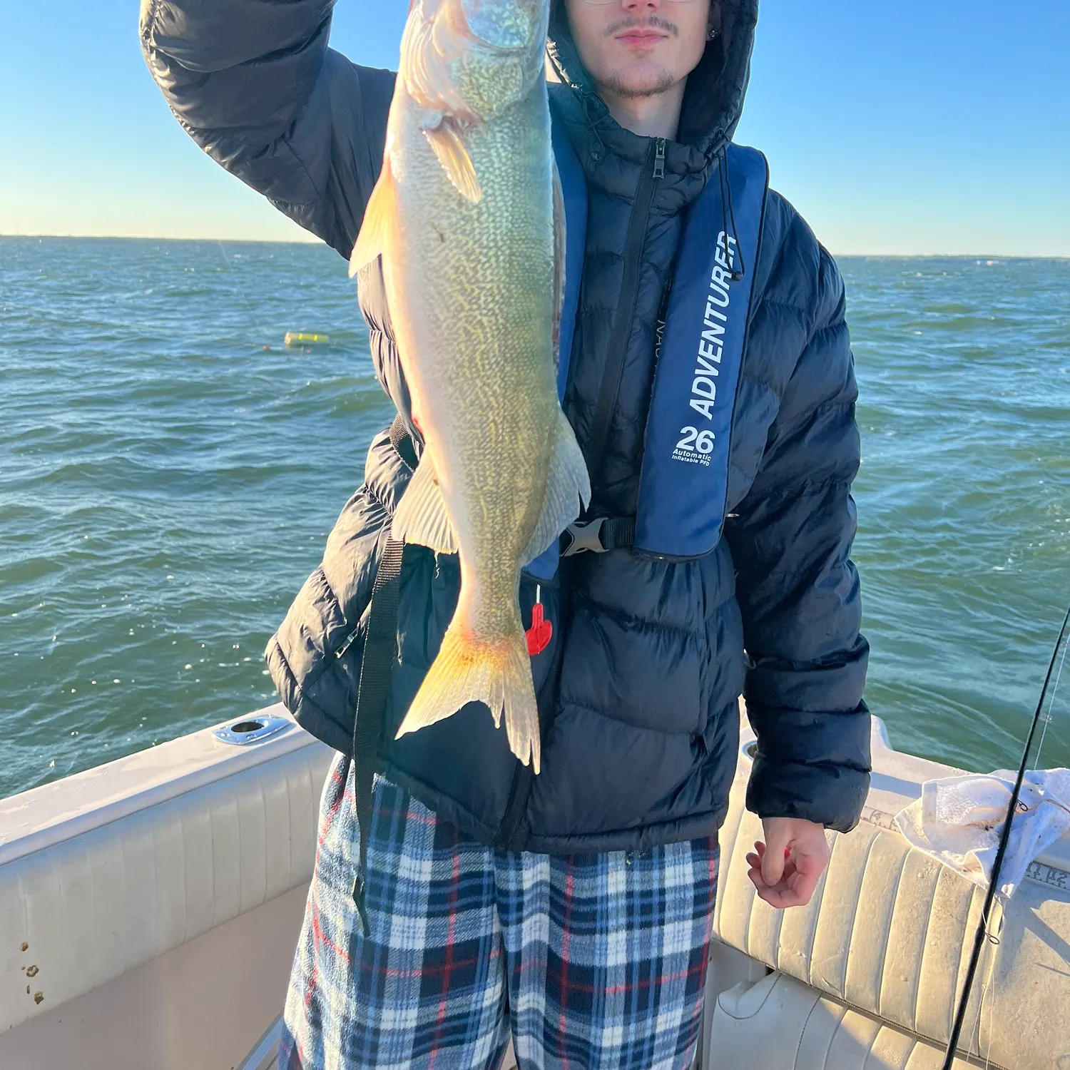 Walleye caught on Fishbrain