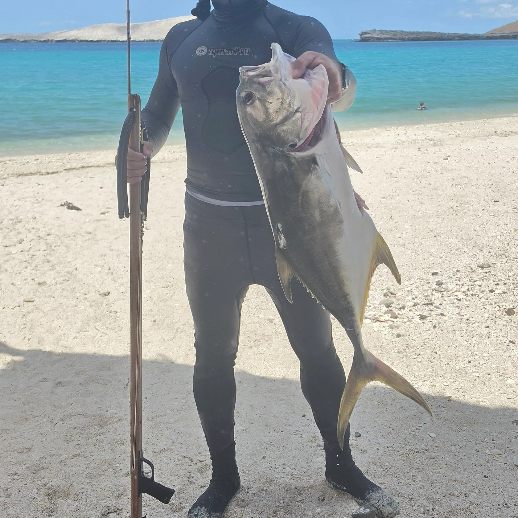 Crevalle jack caught on Fishbrain