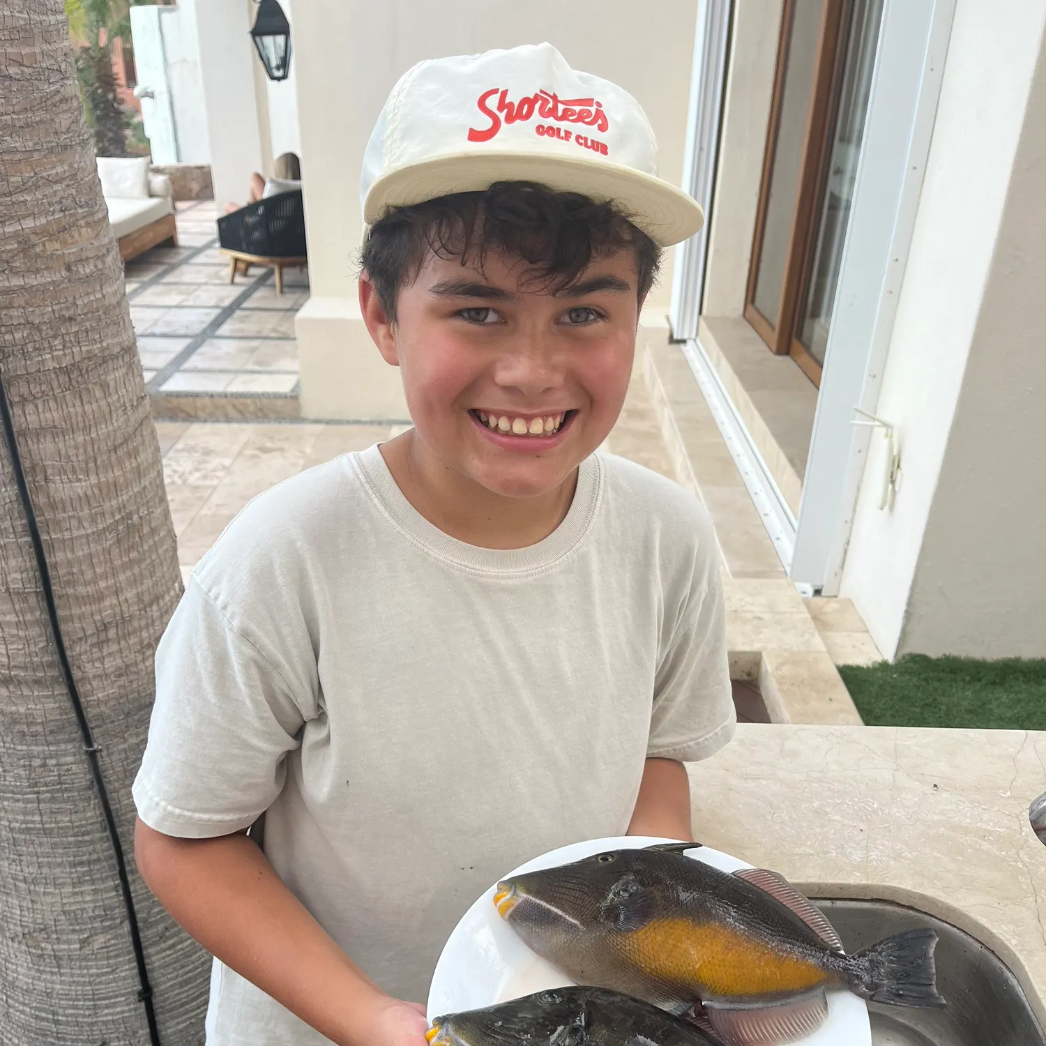 The most recent Orangeside triggerfish catches on Fishbrain