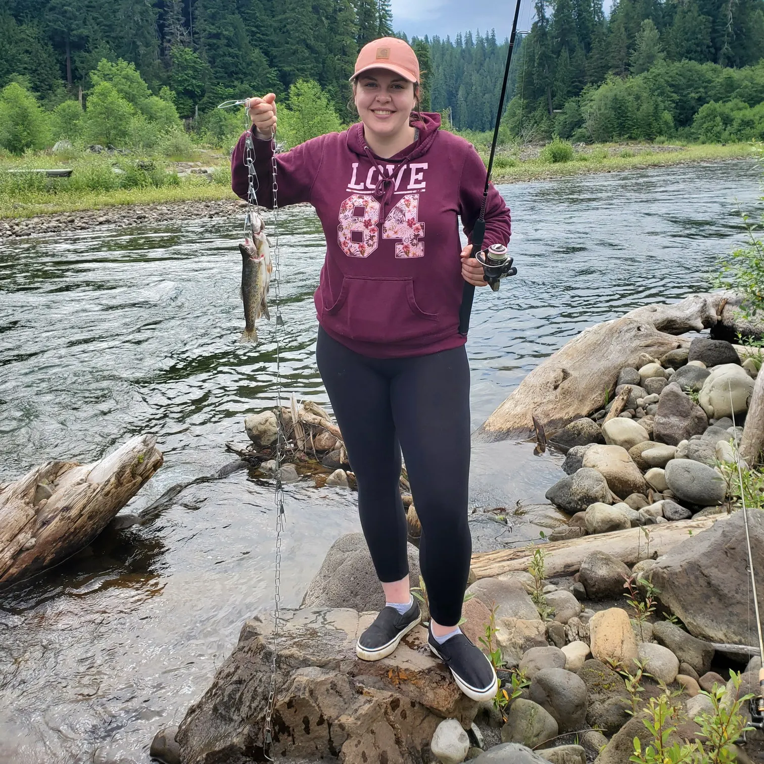 recently logged catches