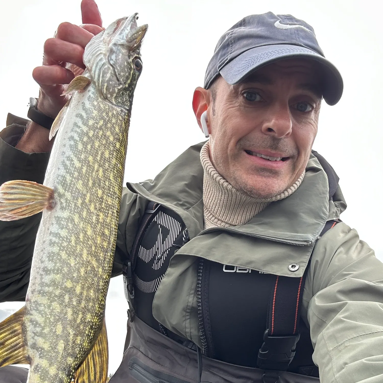Northern pike caught on Fishbrain
