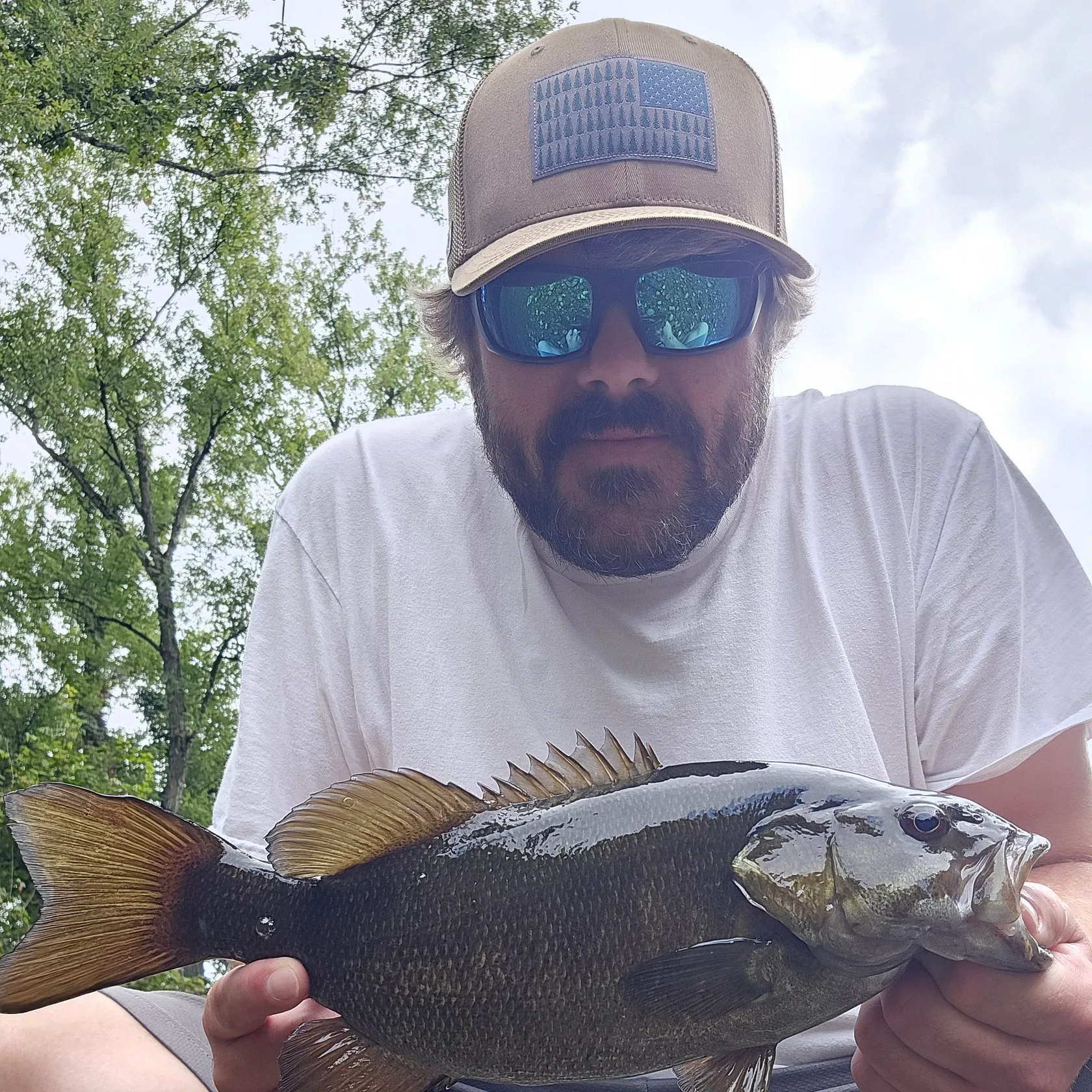 Smallmouth bass caught on Fishbrain