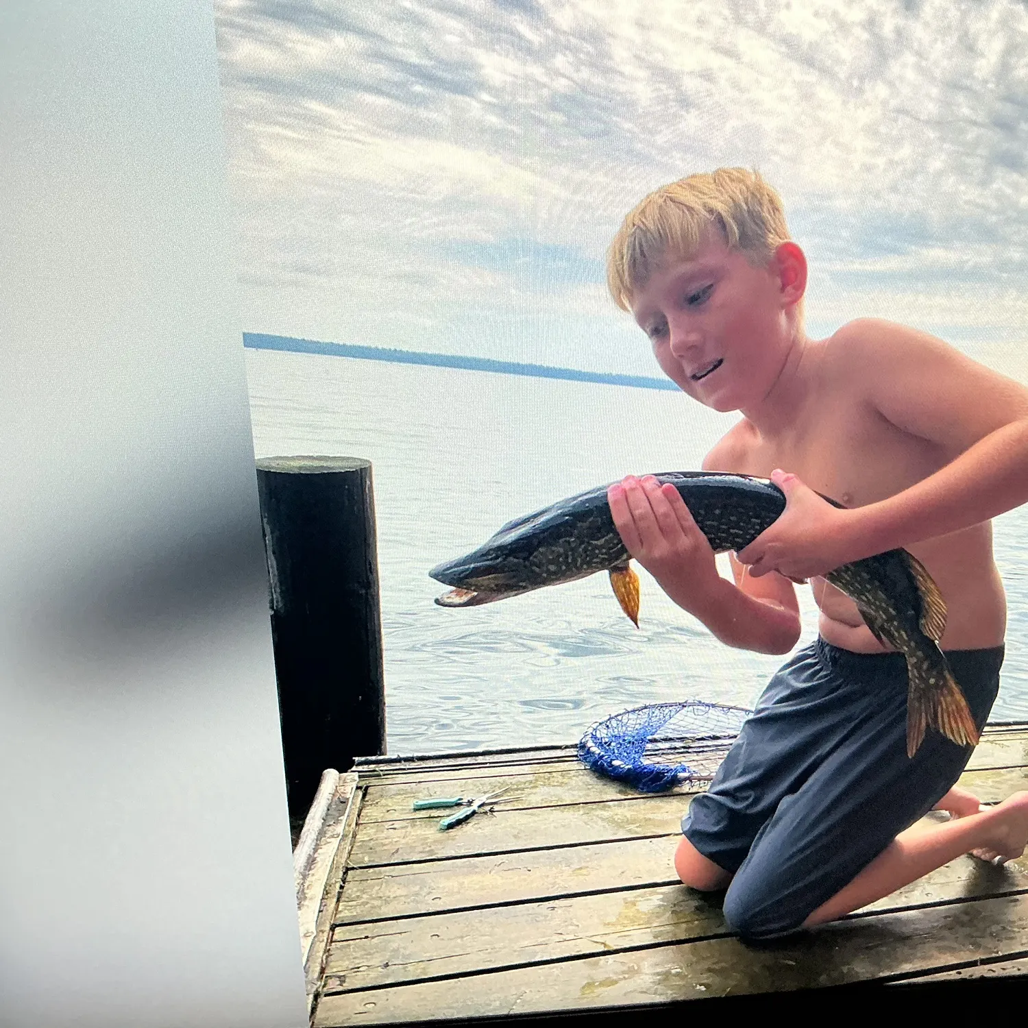 Northern pike caught on Fishbrain