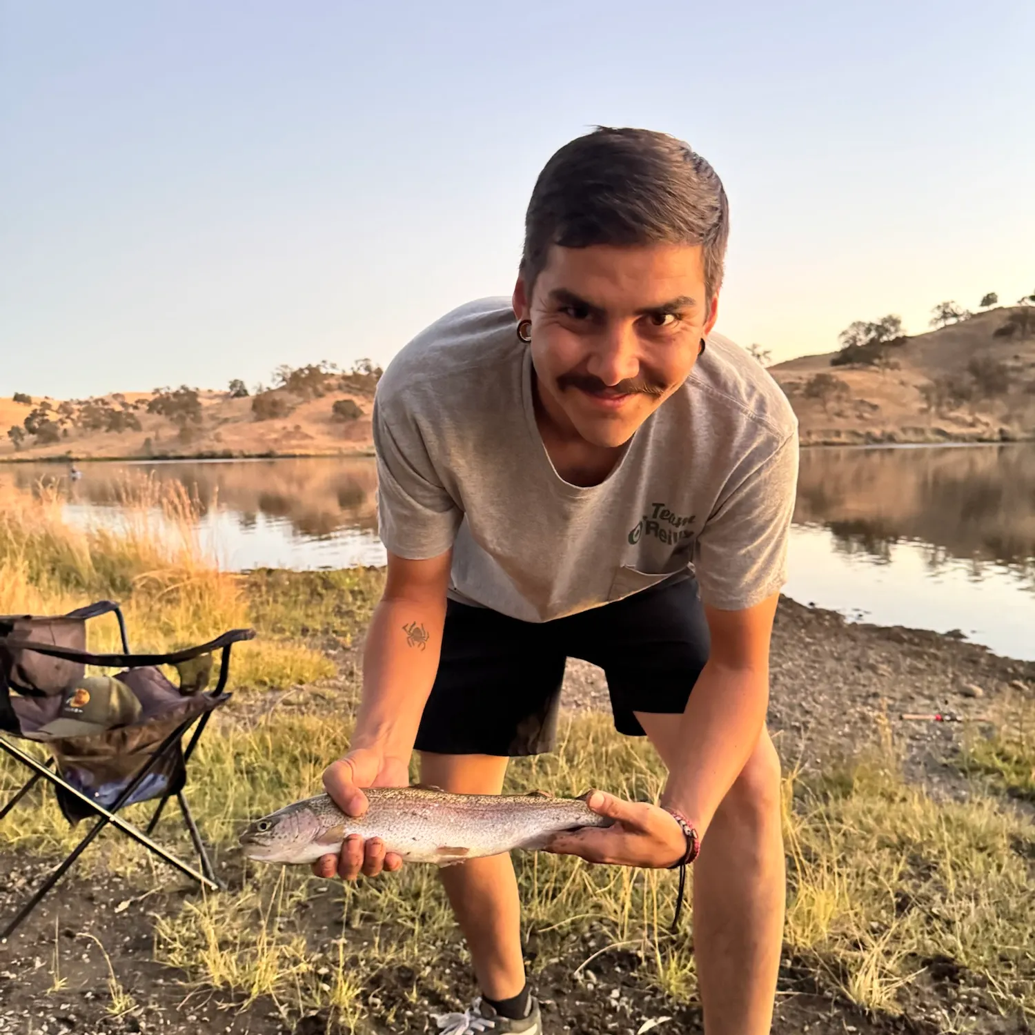 Rainbow trout caught on Fishbrain