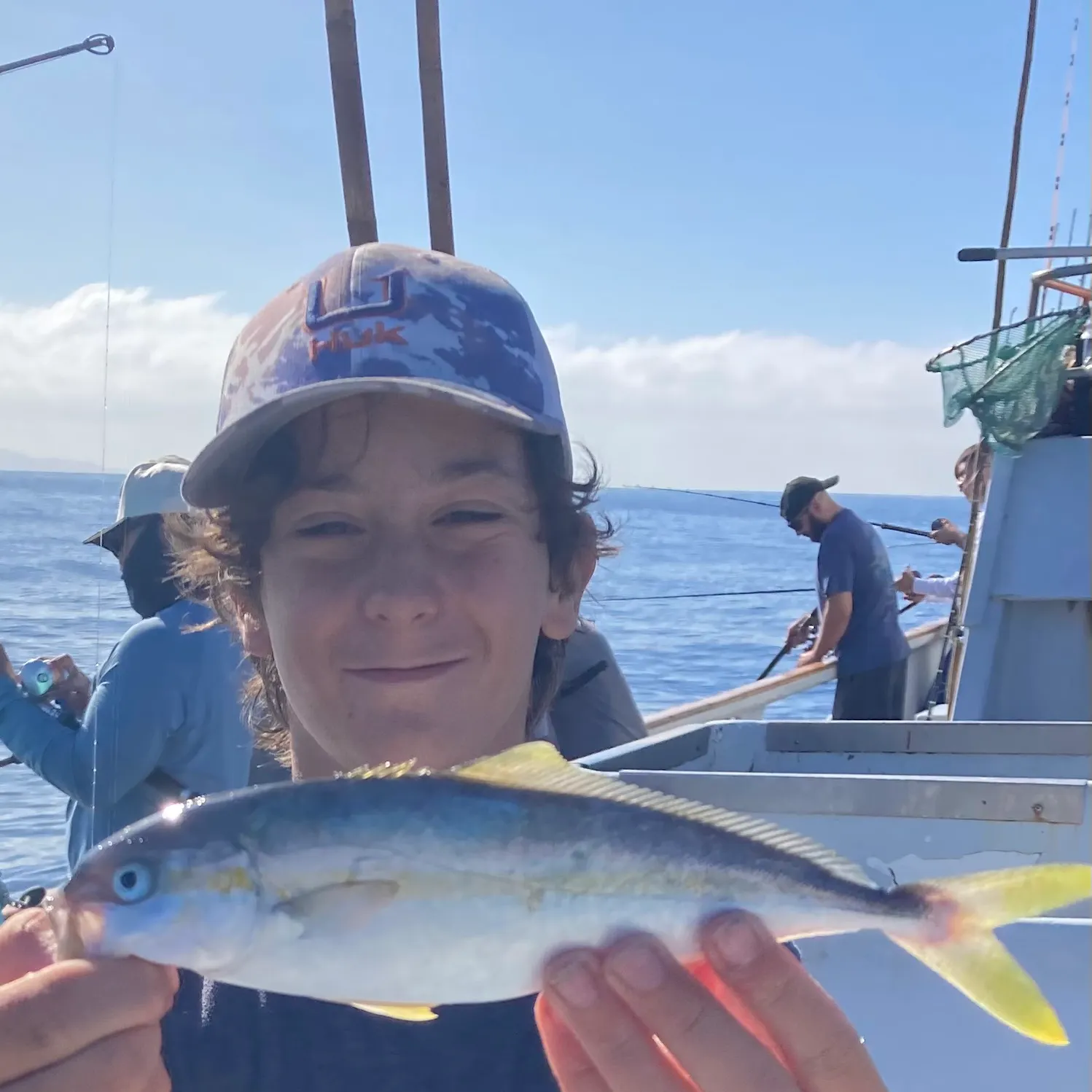 The most recent California yellowtail amberjack catches on Fishbrain