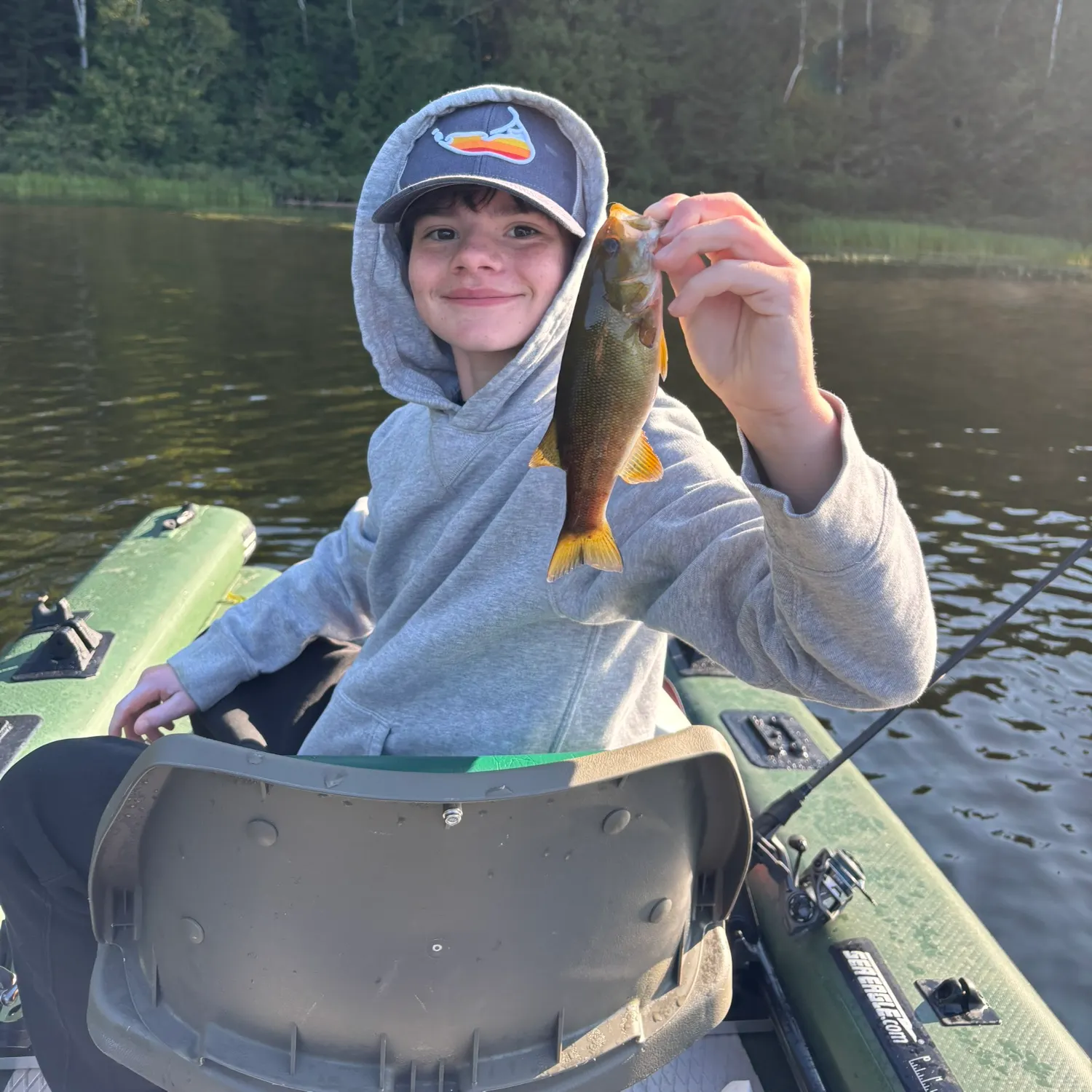 Smallmouth bass caught on Fishbrain