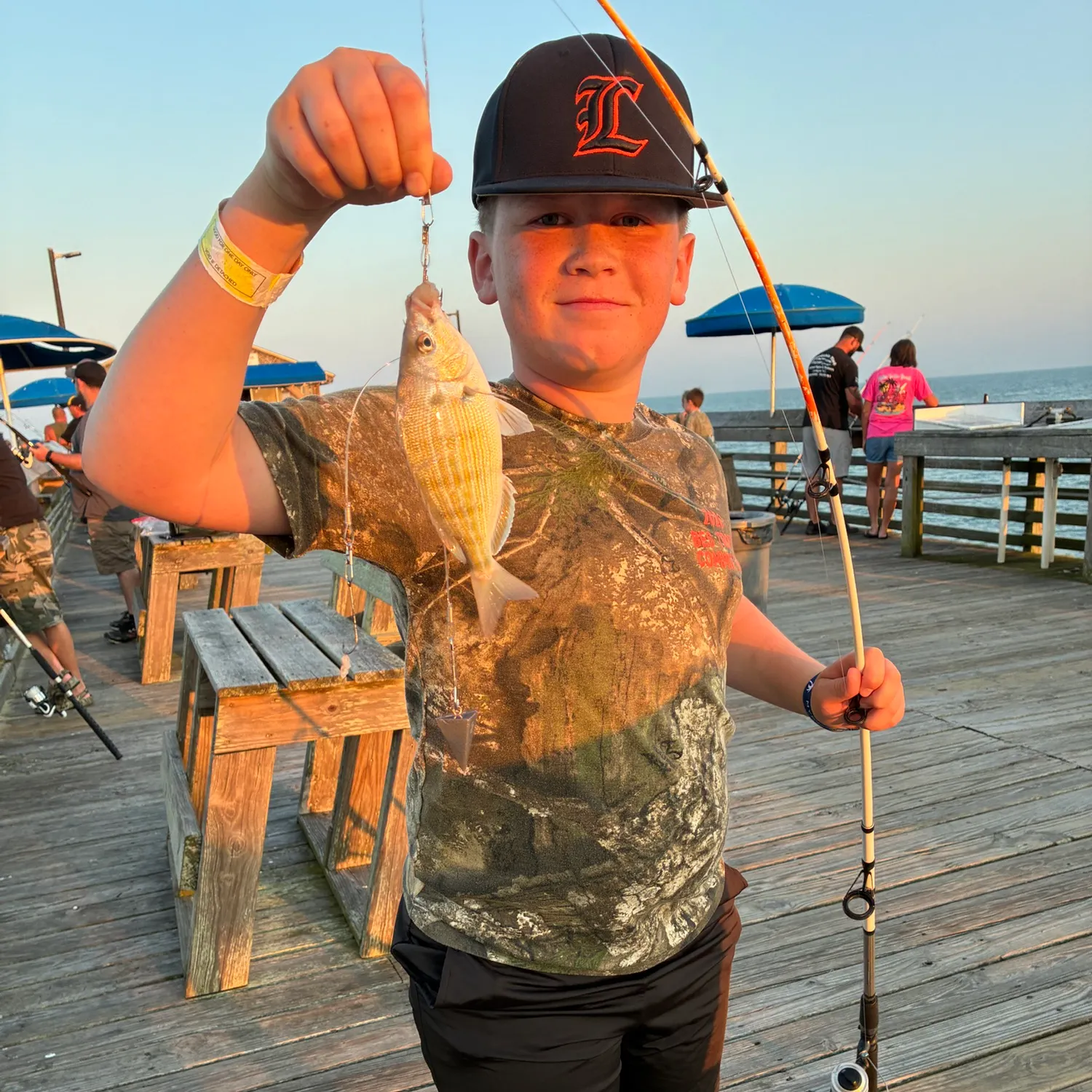 Lane snapper caught on Fishbrain