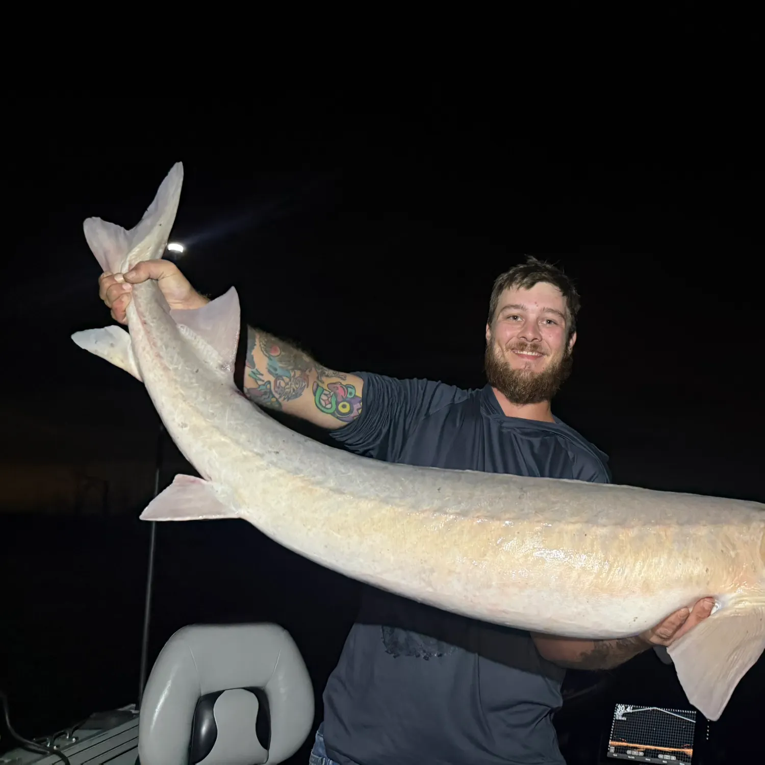 Lake sturgeon caught on Fishbrain