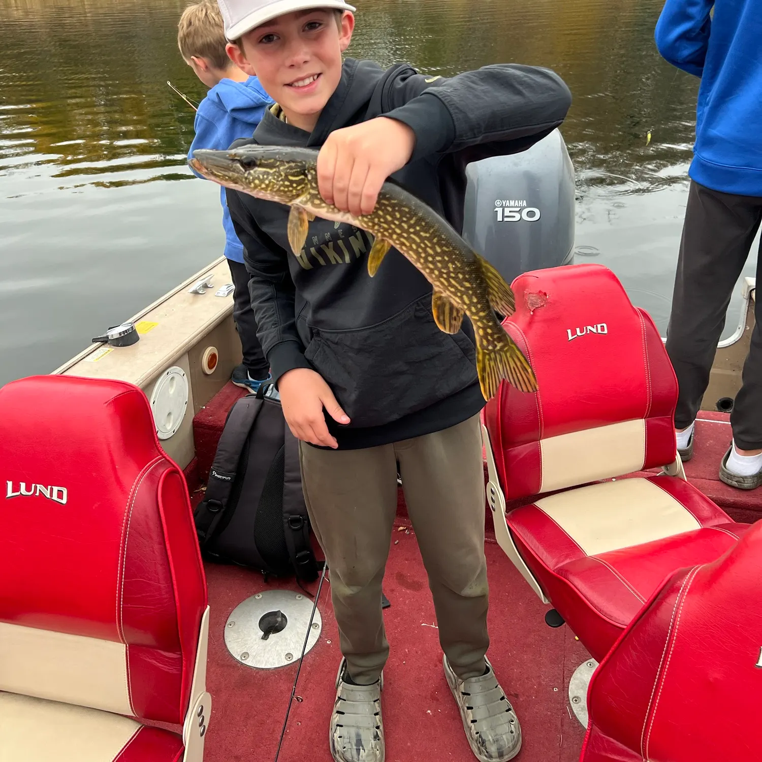 Northern pike caught on Fishbrain
