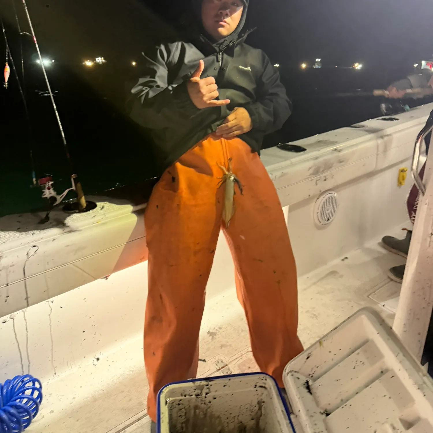 The most recent Longfin inshore squid catches on Fishbrain