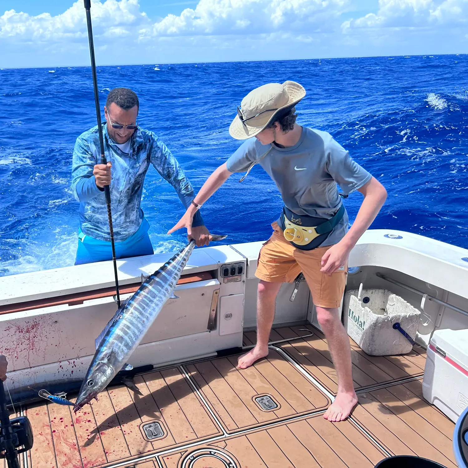 The most recent Wahoo catches on Fishbrain