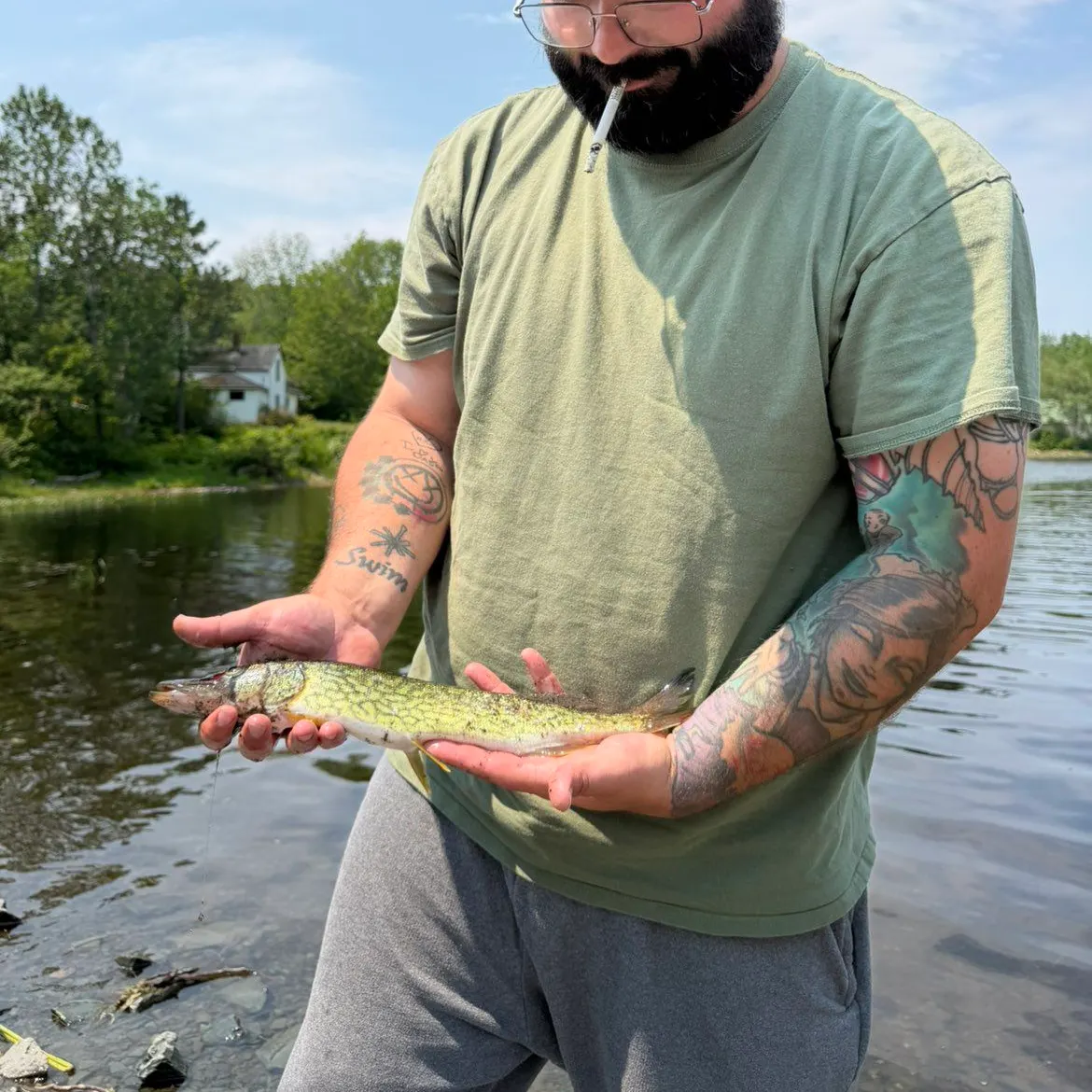 recently logged catches