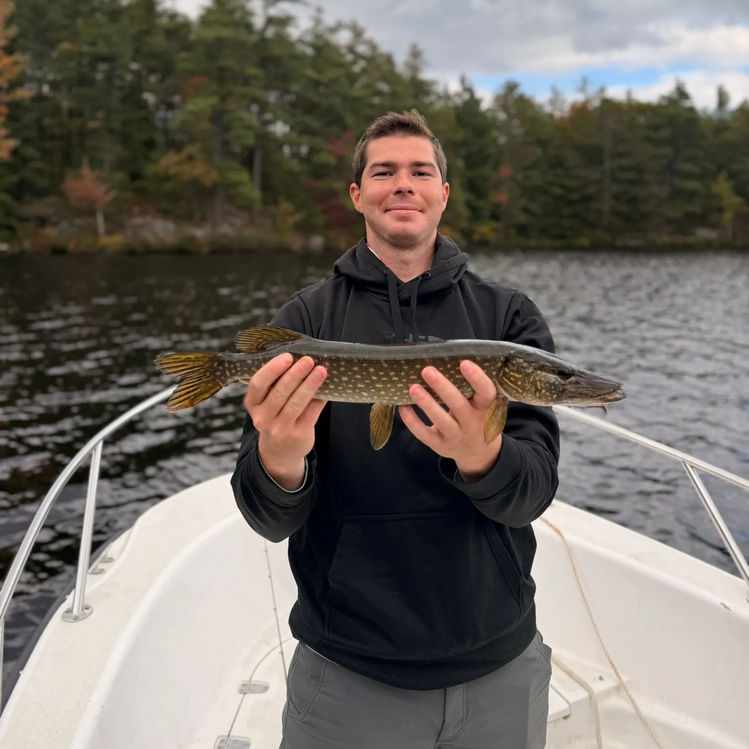 Northern pike caught on Fishbrain