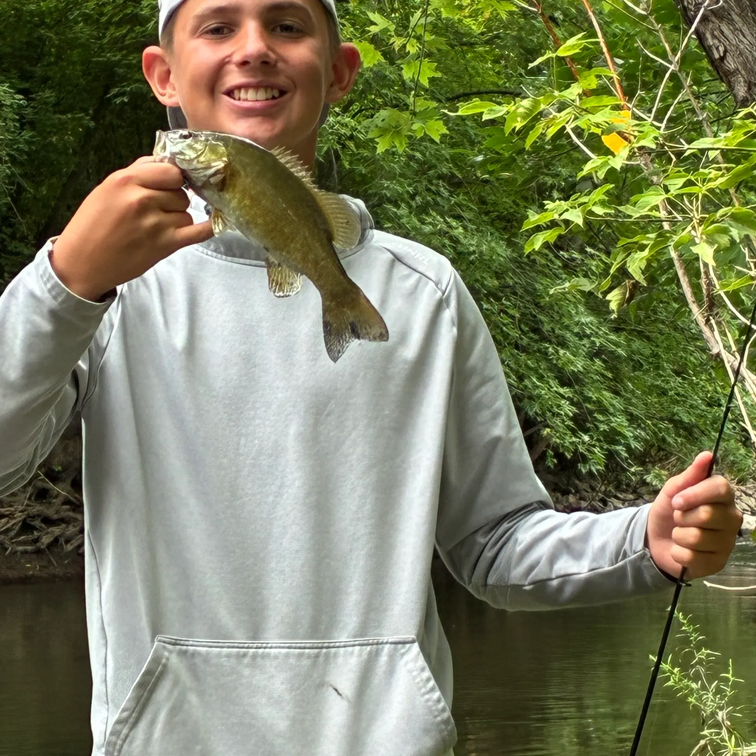 Smallmouth bass caught on Fishbrain