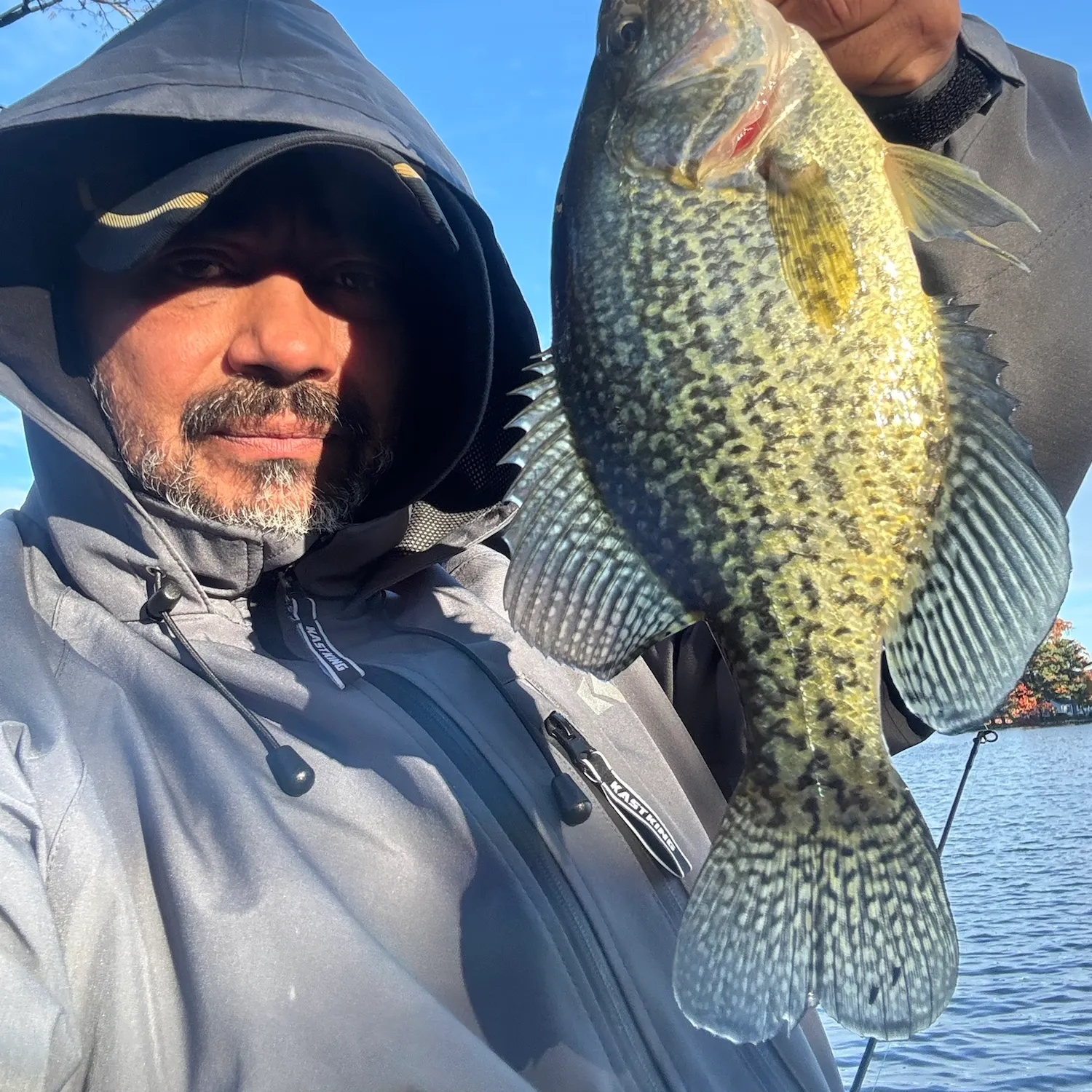 Black crappie caught on Fishbrain