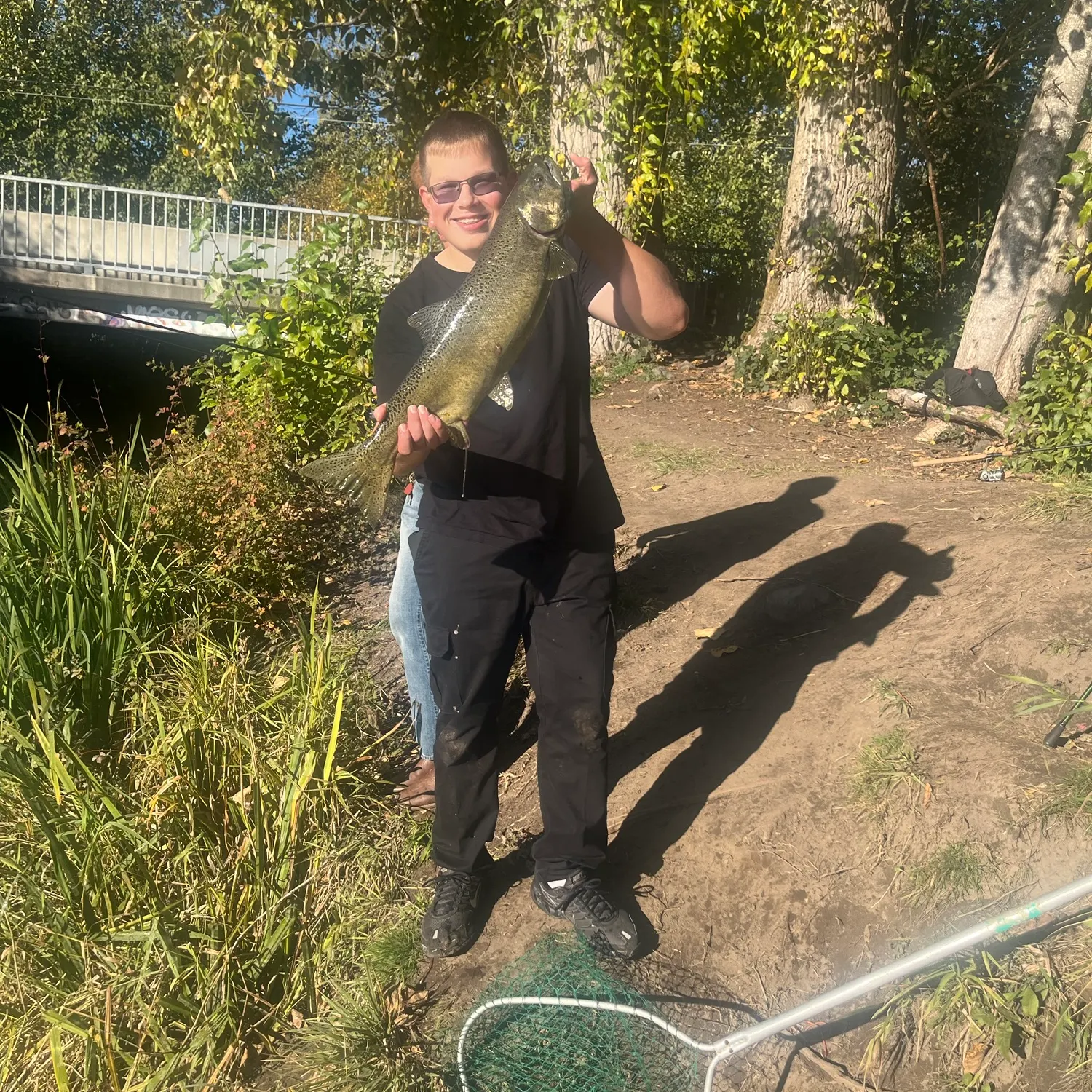 Chinook salmon caught on Fishbrain