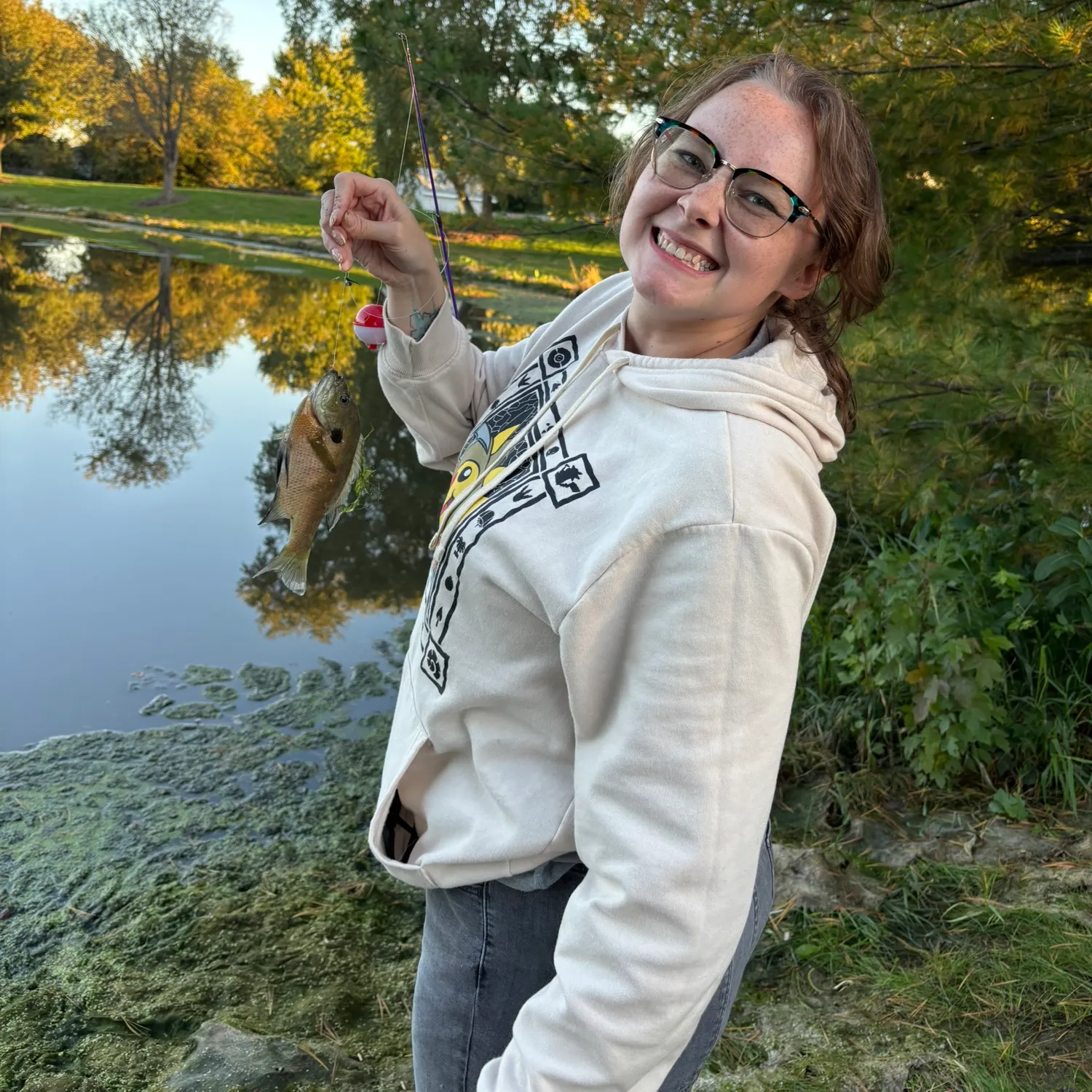 Bluegill caught on Fishbrain