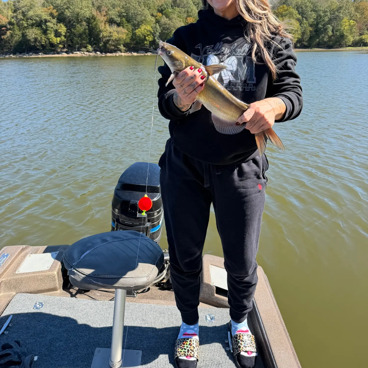 Channel catfish caught on Fishbrain