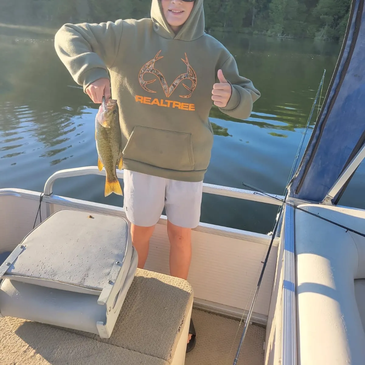 The most recent Redeye bass catches on Fishbrain