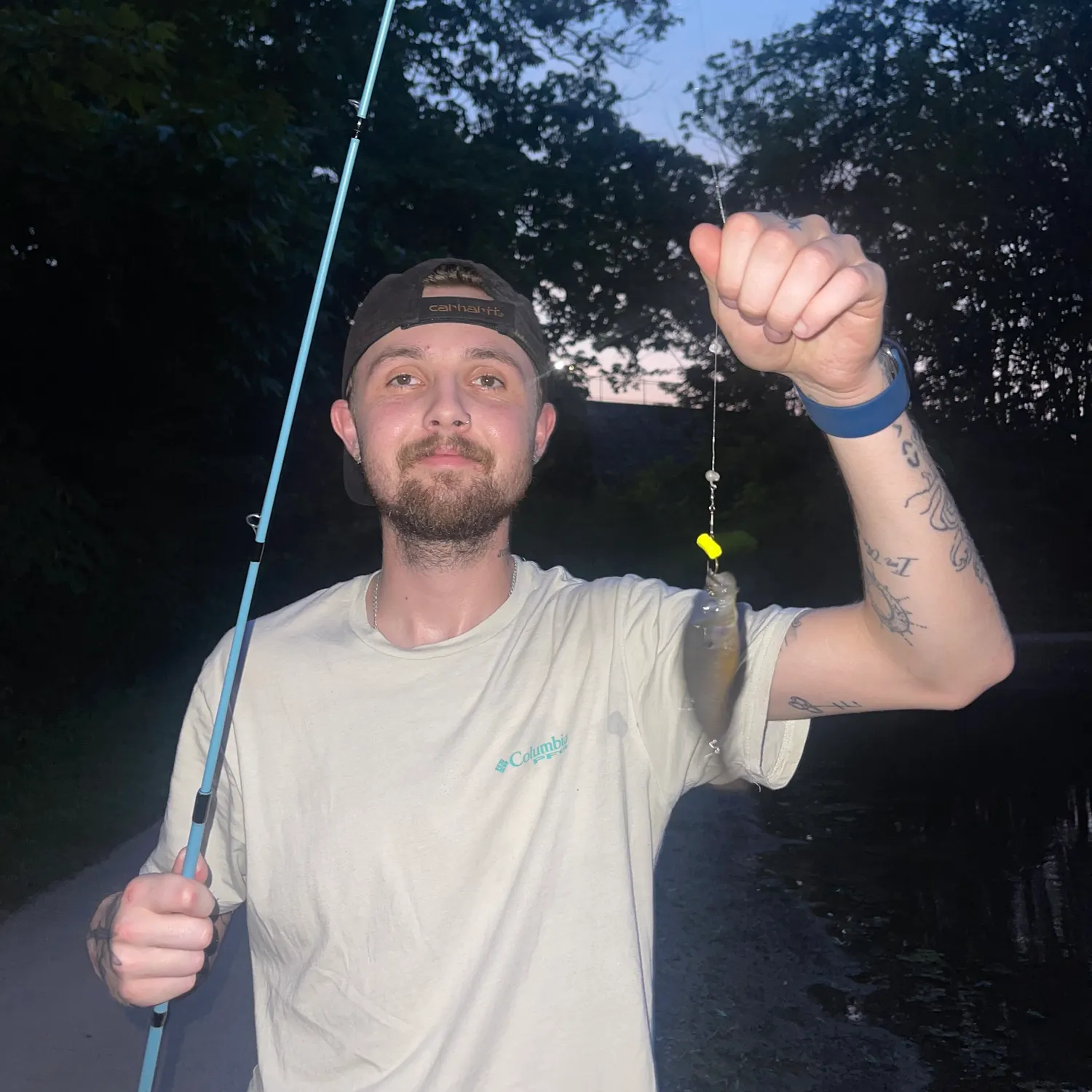 recently logged catches