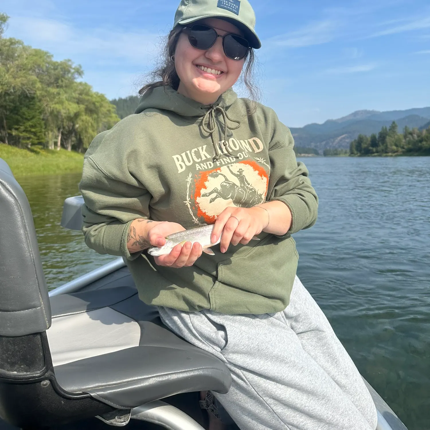 Rainbow trout caught on Fishbrain