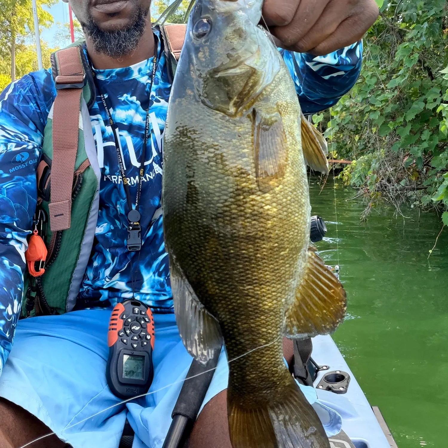 Smallmouth bass caught on Fishbrain