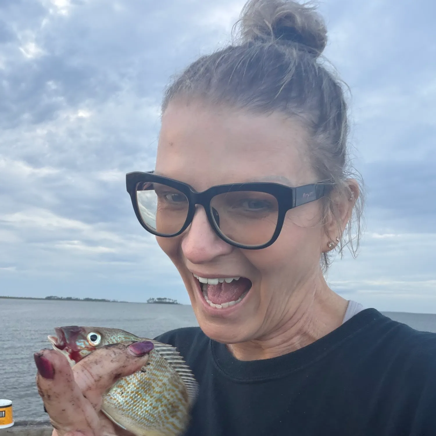Pigfish caught on Fishbrain