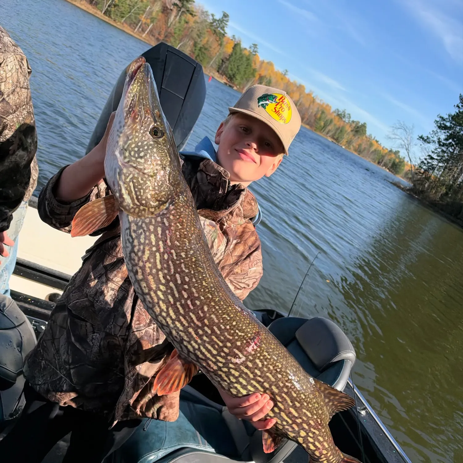 Northern pike caught on Fishbrain