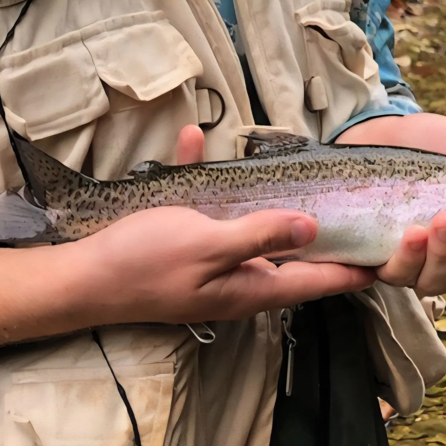 Rainbow trout caught on Fishbrain
