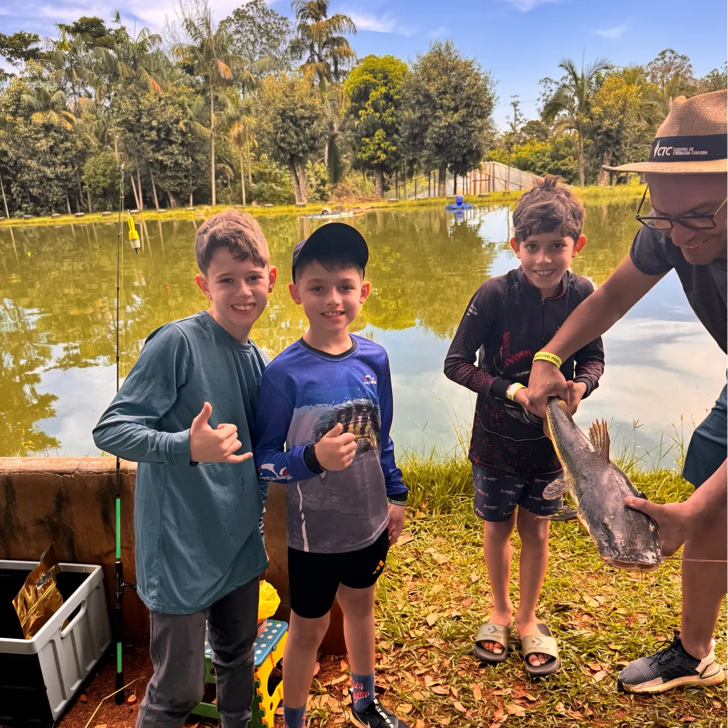 Redtail catfish caught on Fishbrain