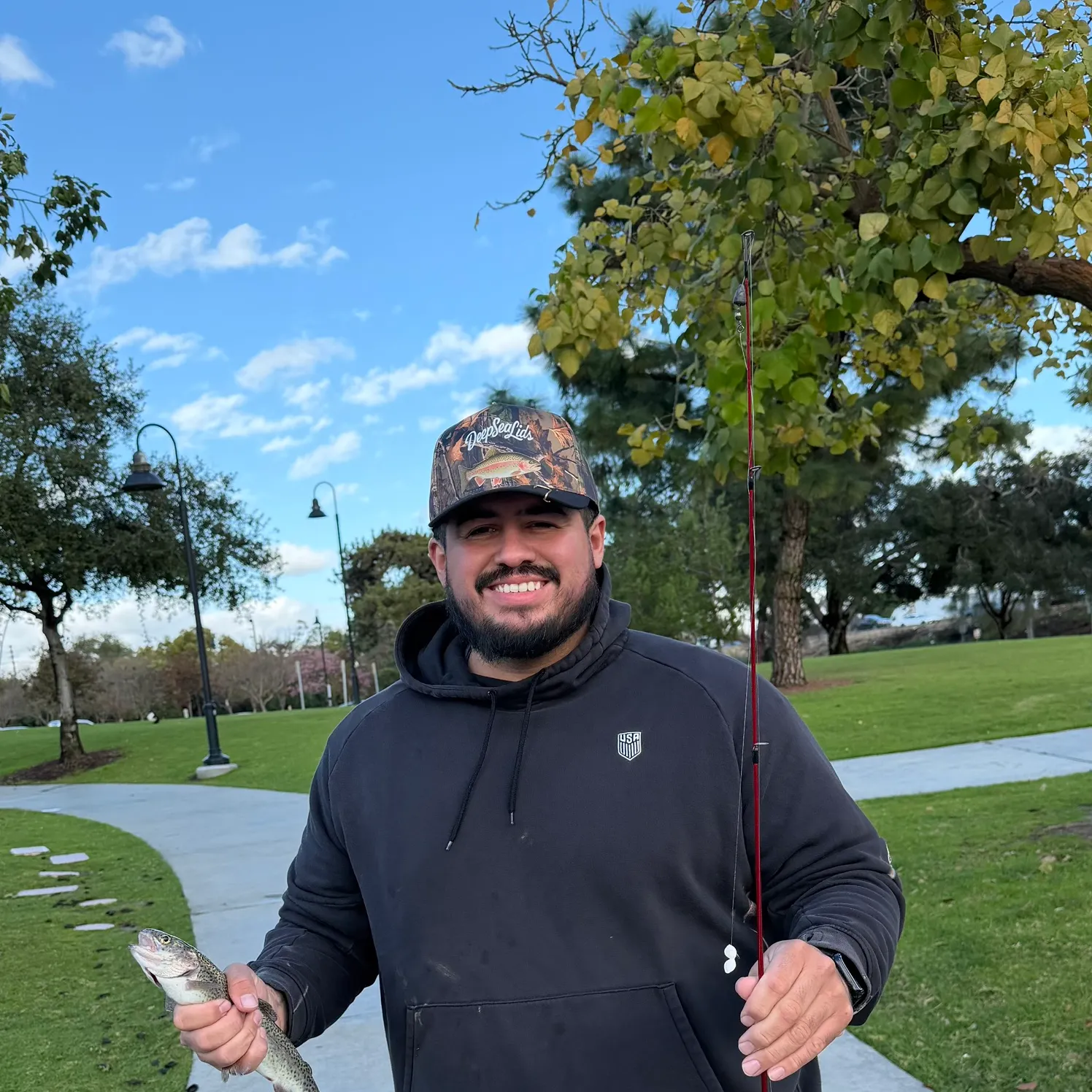 recently logged catches