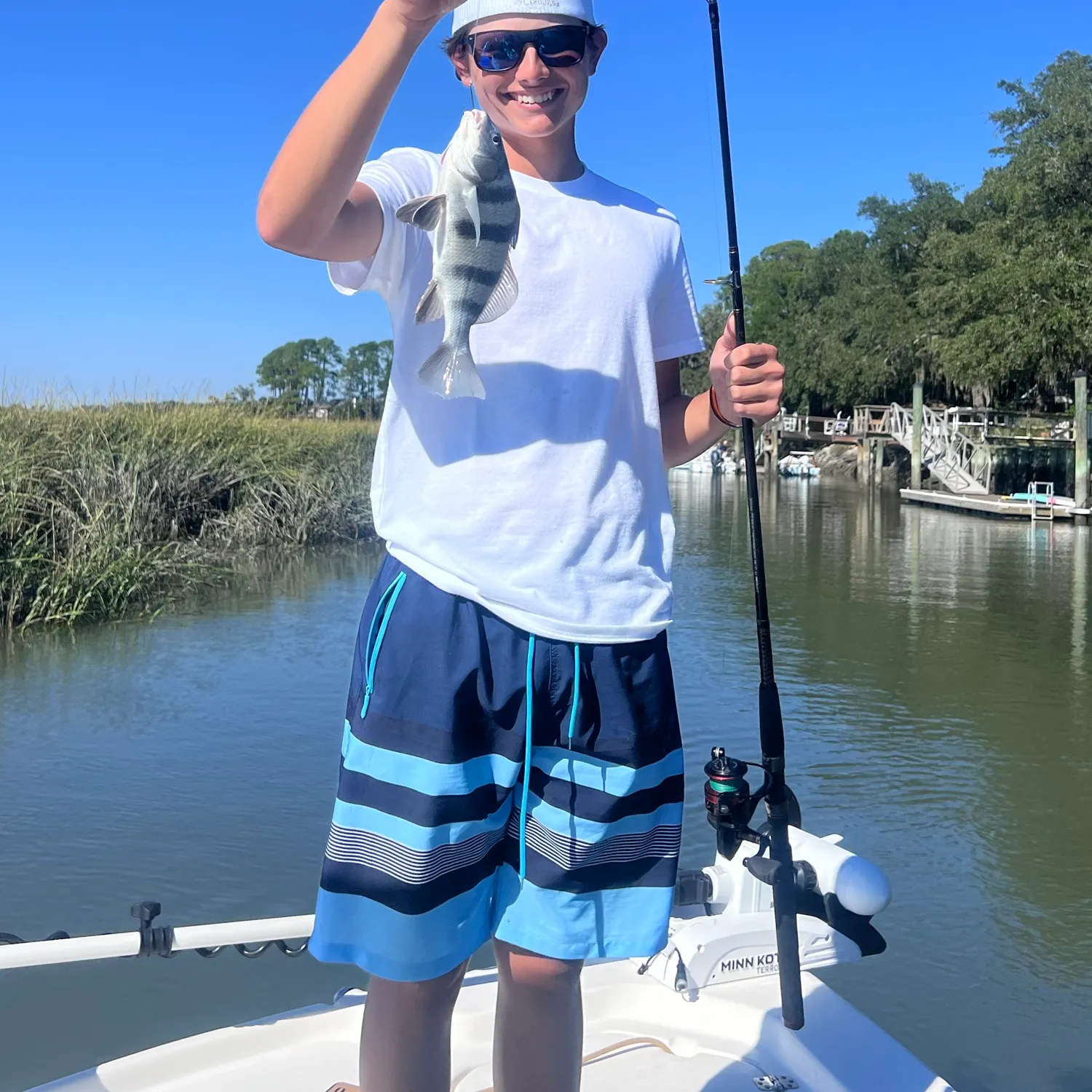 Black drum caught on Fishbrain
