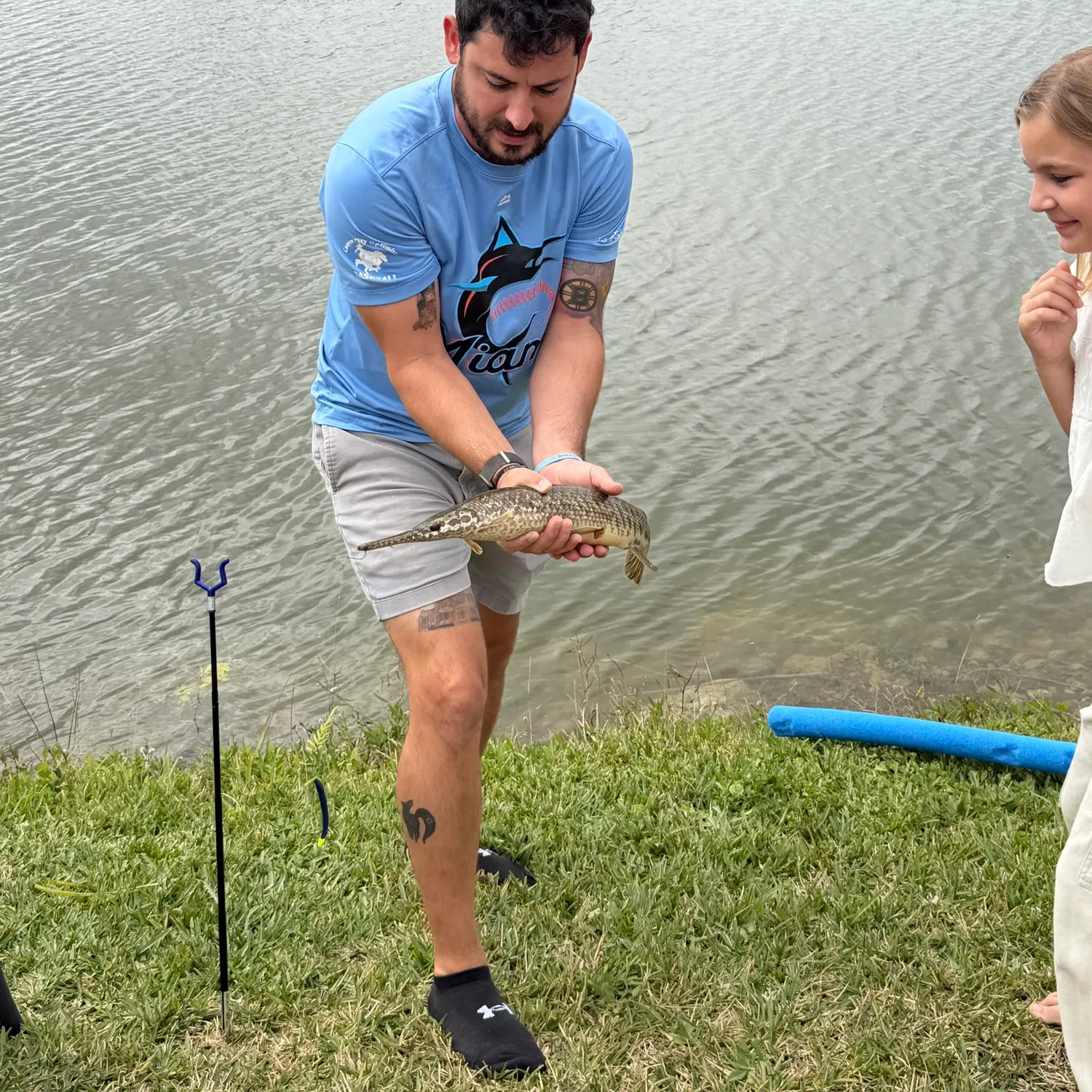 The most recent Spotted gar catches on Fishbrain