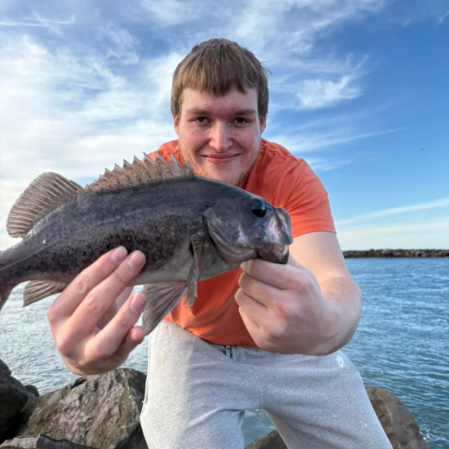 The most recent Black rockfish catches on Fishbrain