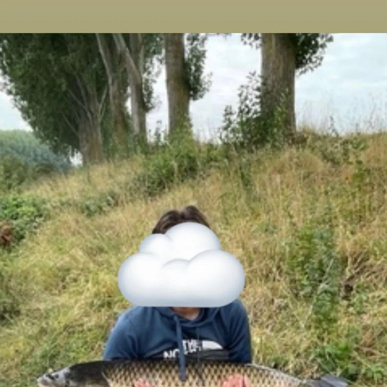 Grass carp caught on Fishbrain