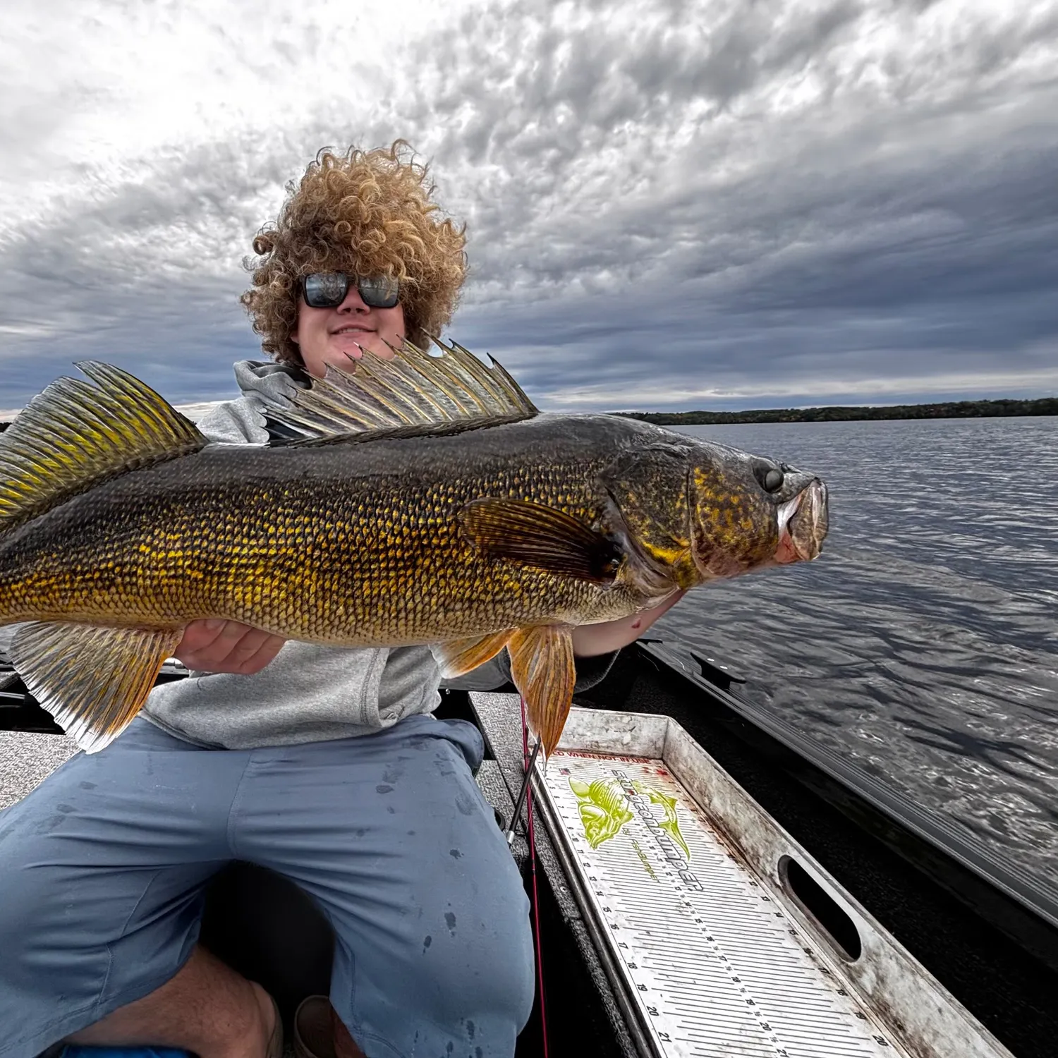 Walleye caught on Fishbrain