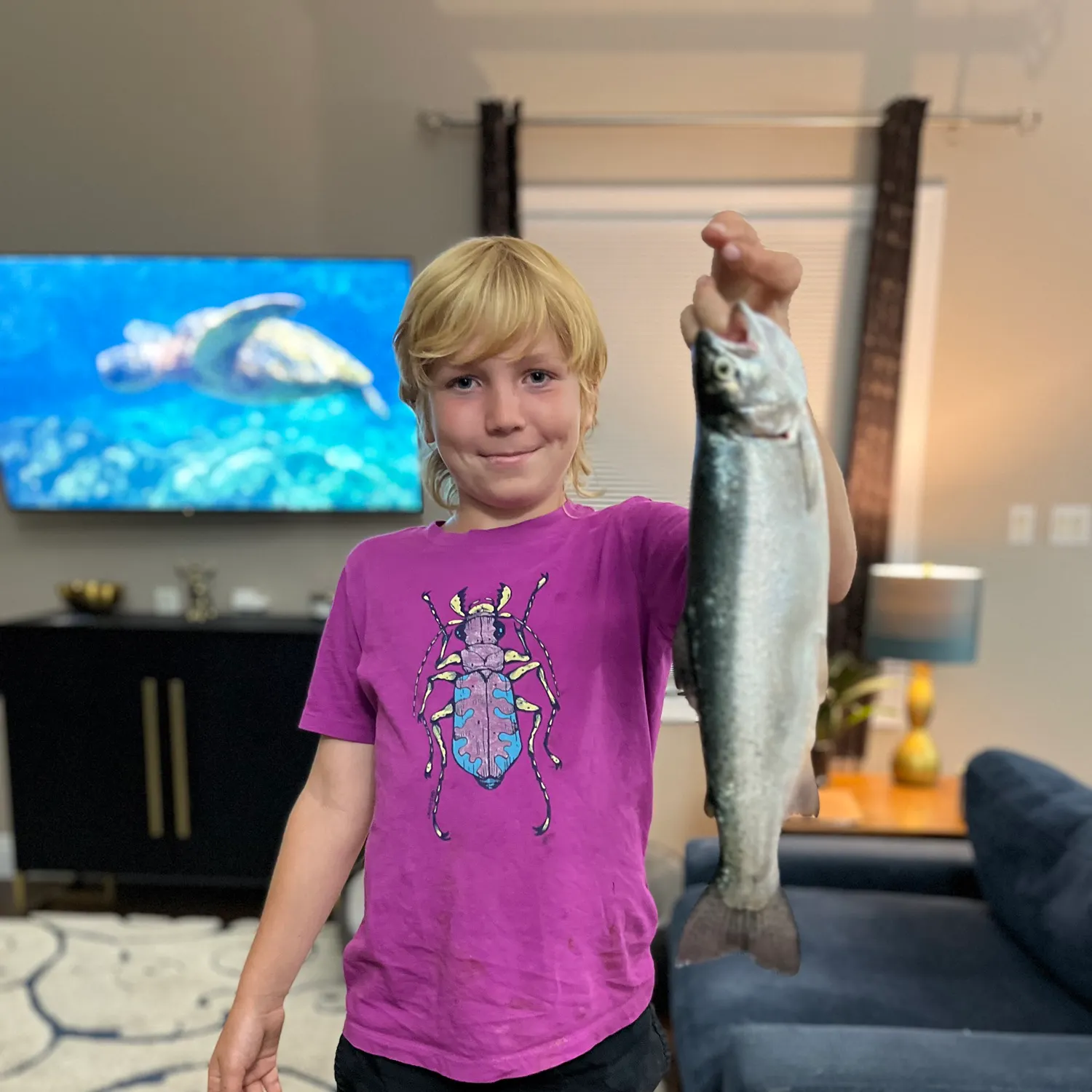 Rainbow trout caught on Fishbrain