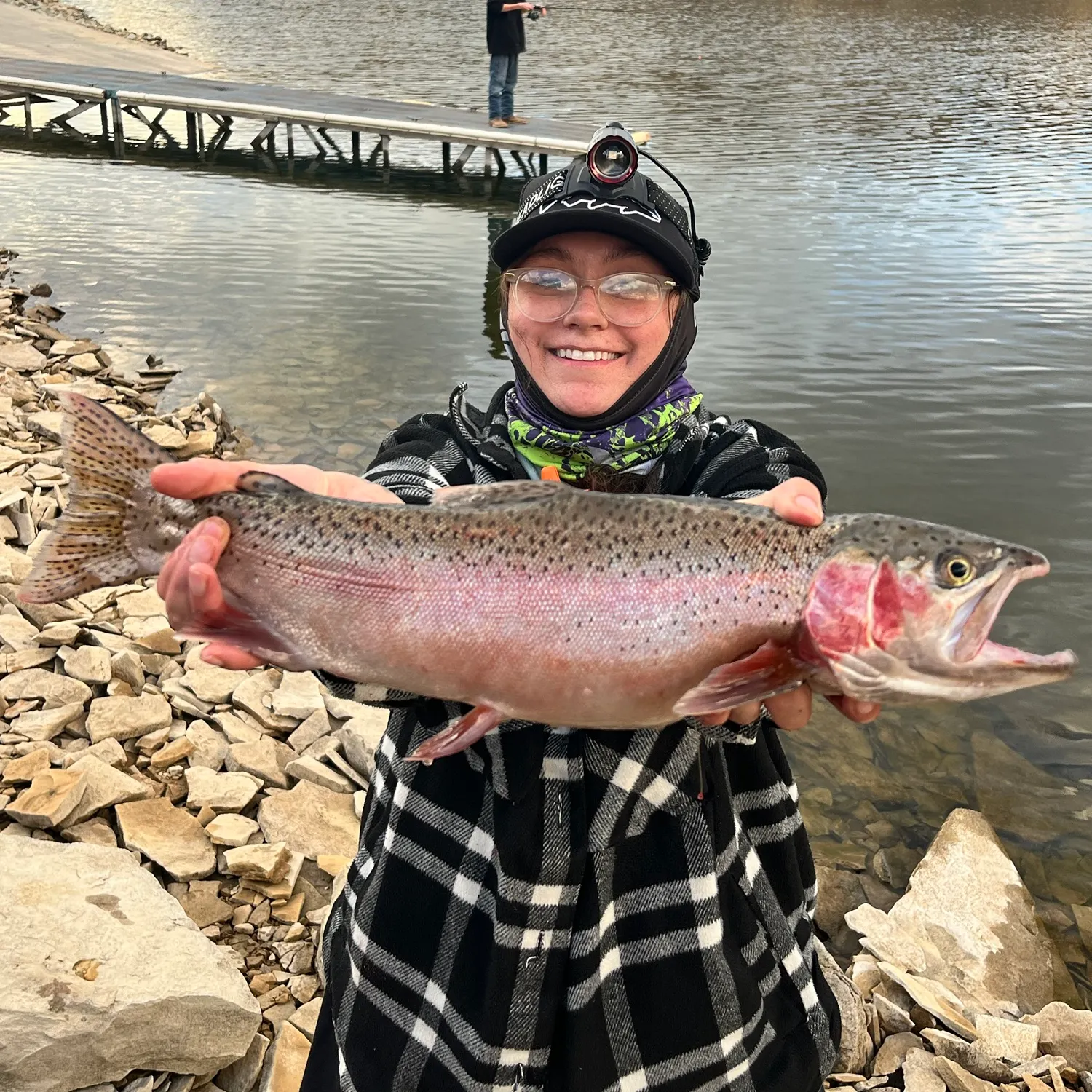 Cutbow caught on Fishbrain