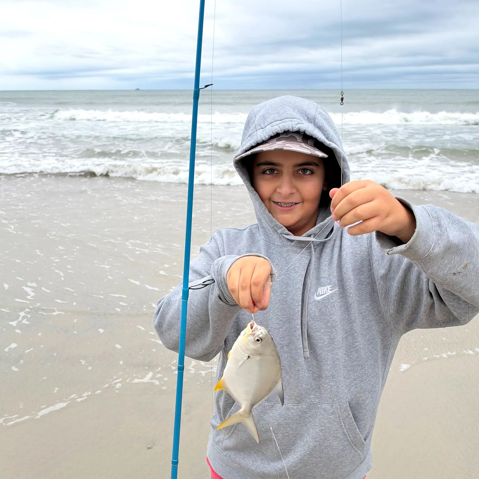 Florida pompano caught on Fishbrain