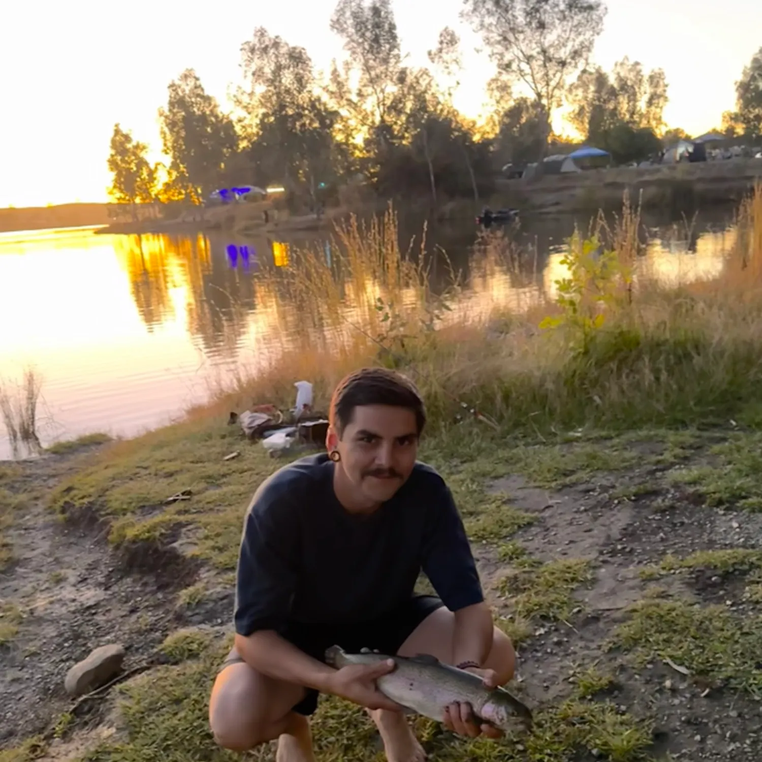 Rainbow trout caught on Fishbrain