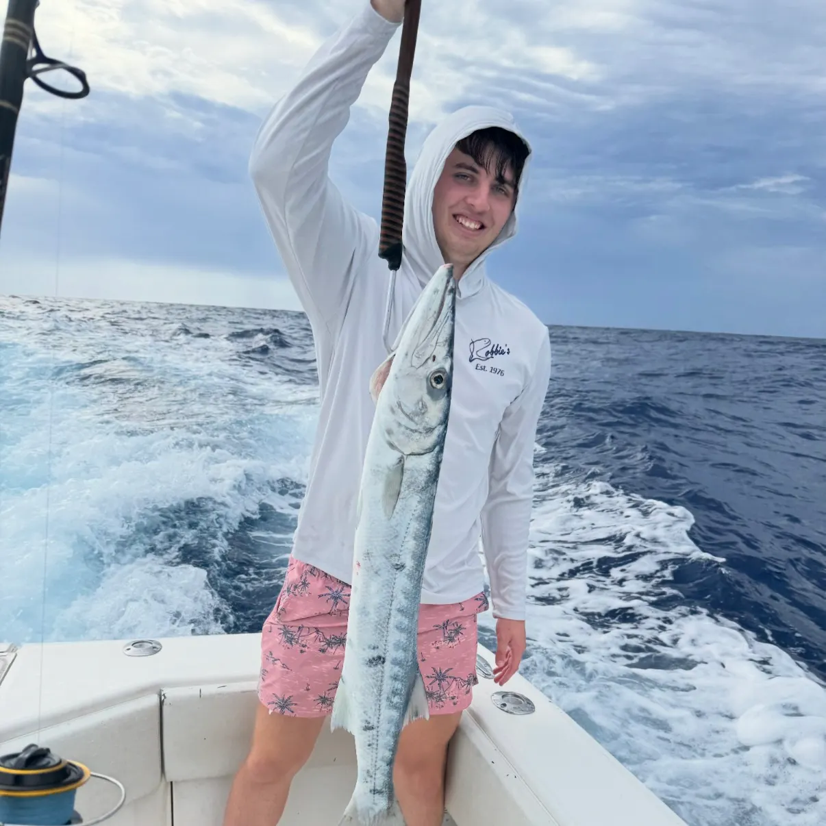 The most recent Great barracuda catches on Fishbrain