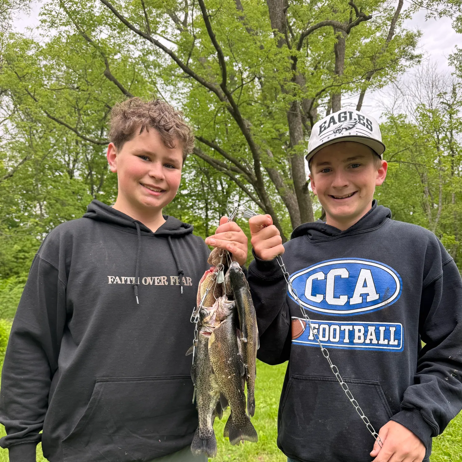 recently logged catches