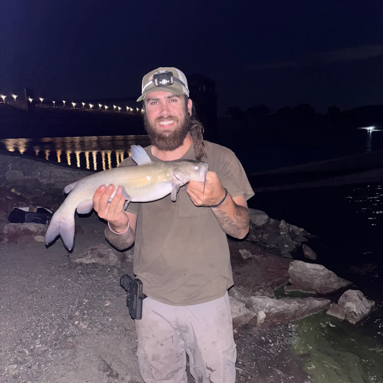 Channel catfish caught on Fishbrain