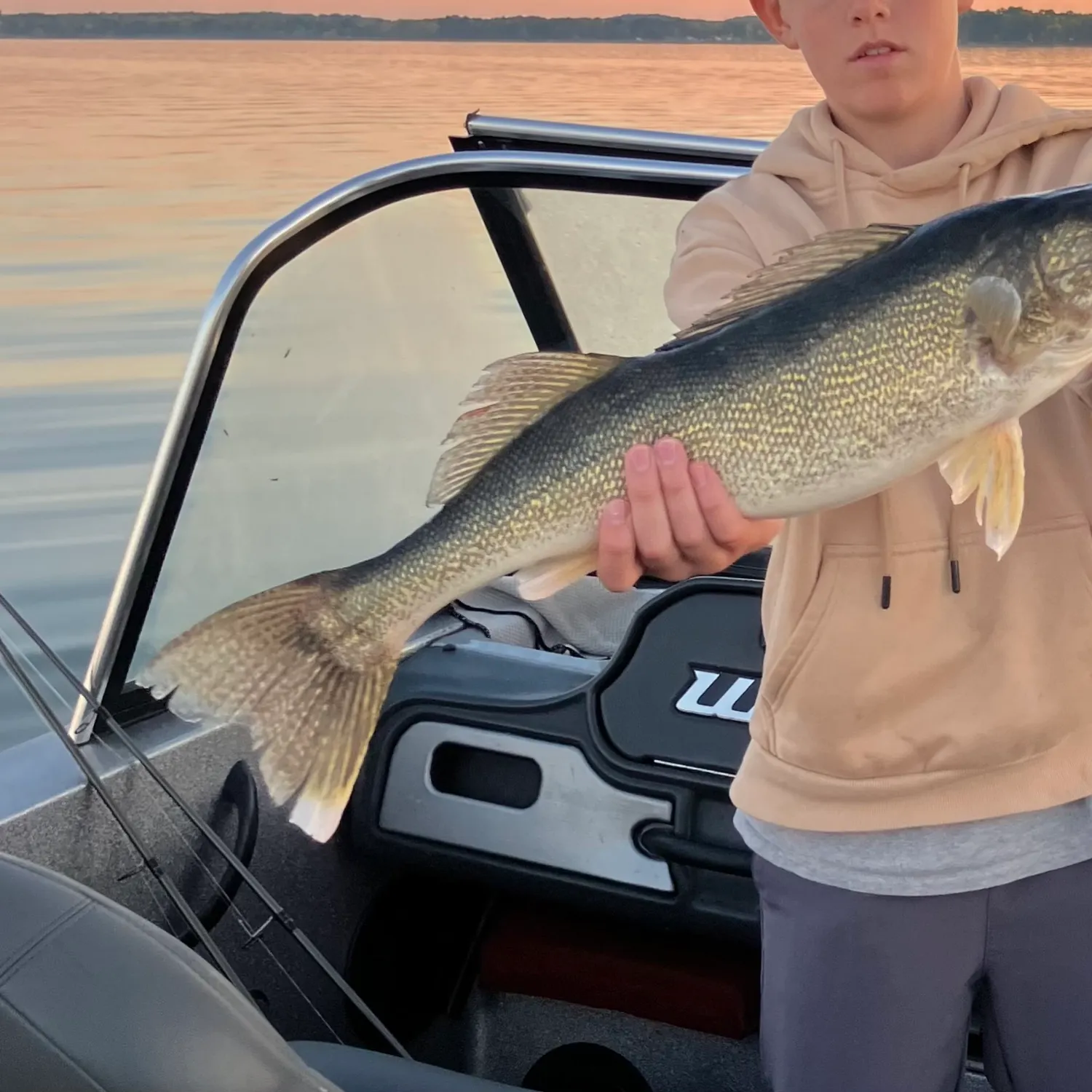 Walleye caught on Fishbrain