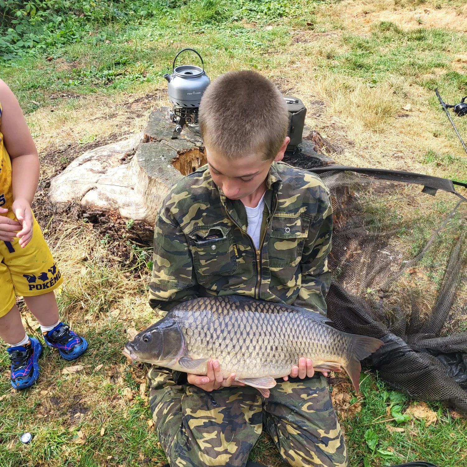 Common carp caught on Fishbrain