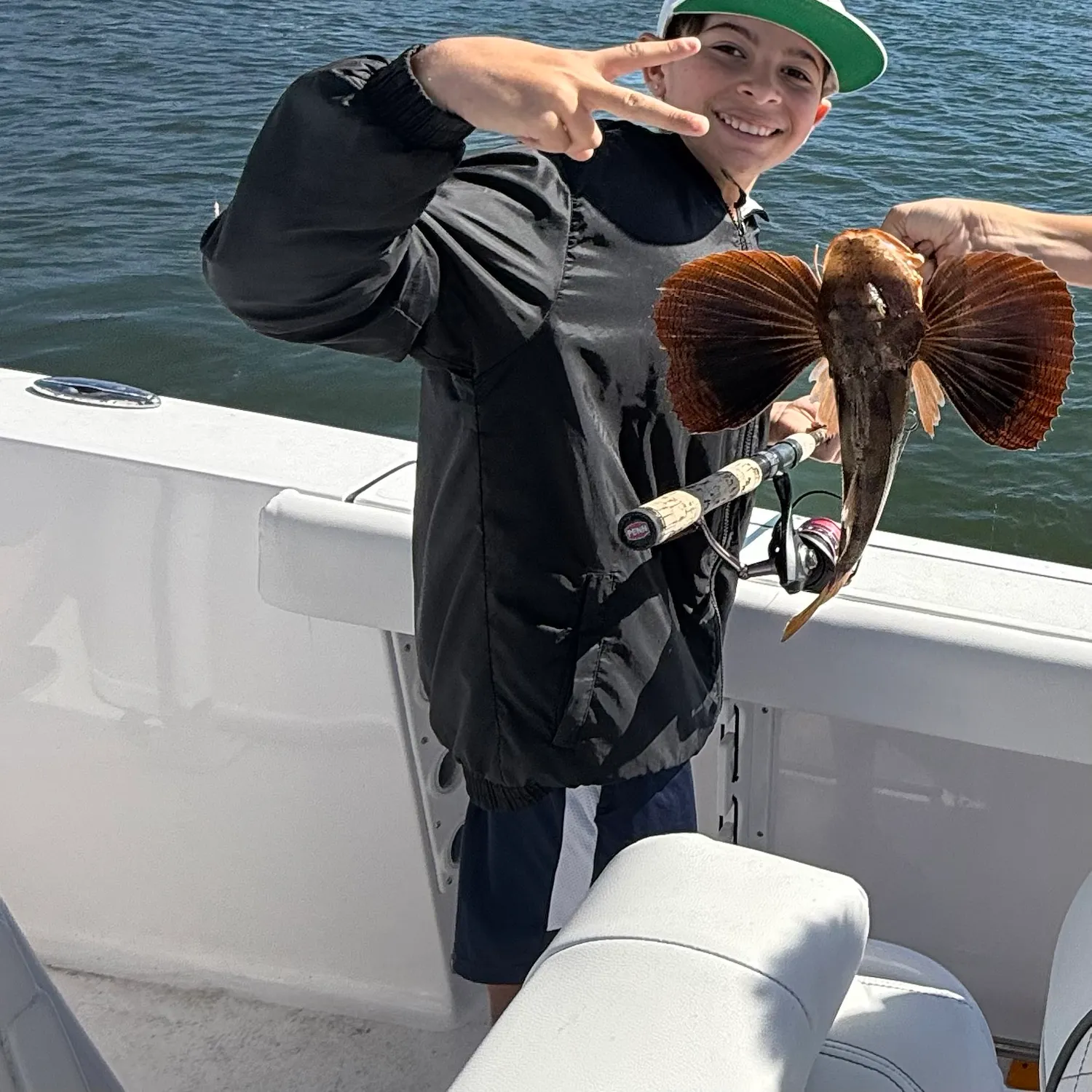 The most recent Striped searobin catches on Fishbrain